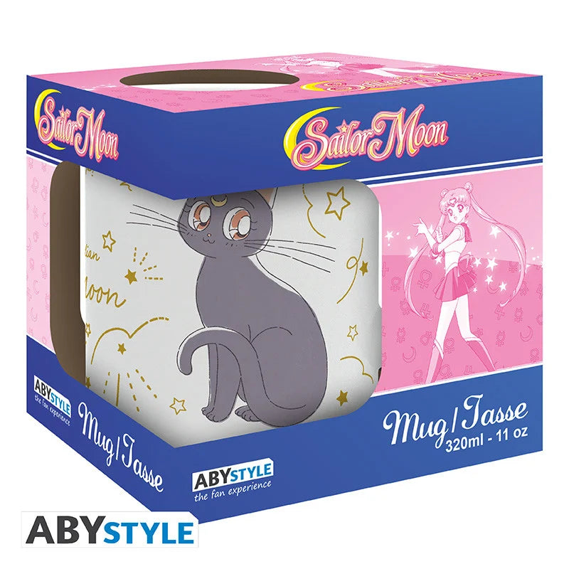 🌙🐈 SAILOR MOON - Mug Luna & Artemis - 320 ml 🐈🌙