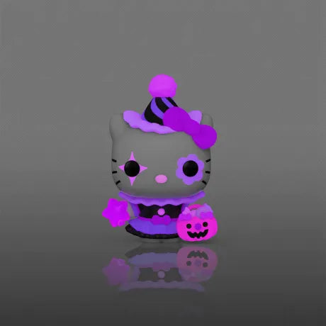 đđ€Ą Funko Pop! Animation N°155 â Hello Kitty Spooky (Hello Kitty Clown dâHalloween) â Hello Kitty and Friends â Glow in the Dark đ€Ąđ