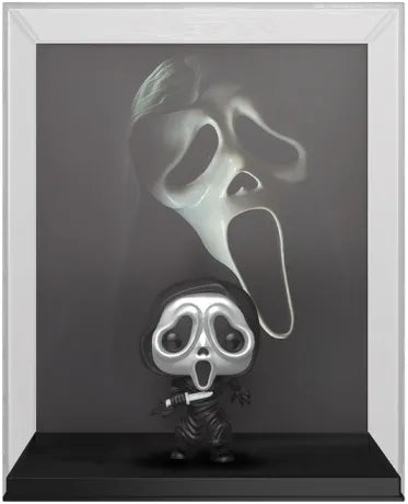 🔪📼 Funko Pop! Movies N°2036 – Ghost Face (Metallic) – VHS Cover – Scream 📼🔪