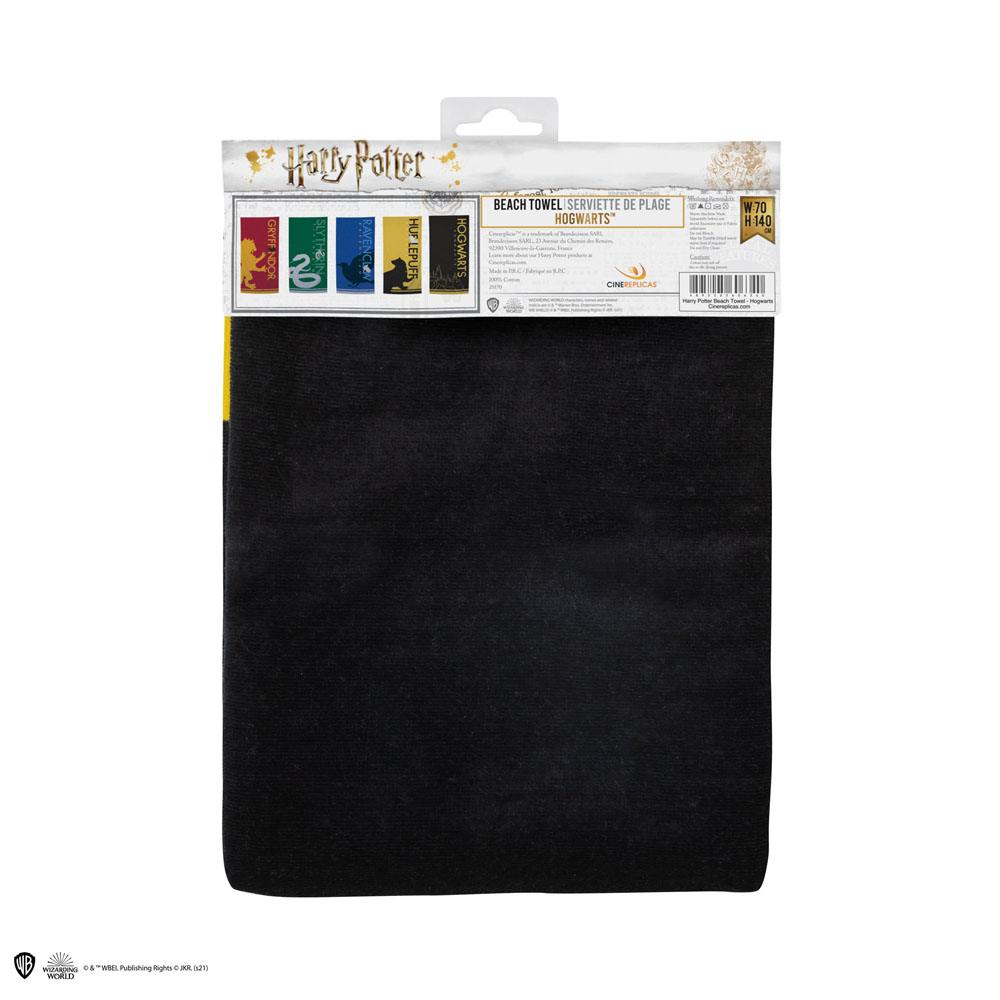 🧼🏰 Serviette Collector – Château de Poudlard – 140 x 70 cm – Harry Potter 🏰🧼