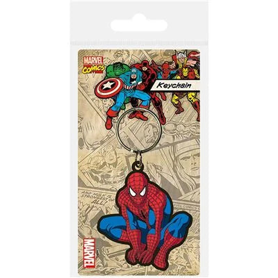 🕷️🕸️ Spider-Man – Crouch – Porte-clés en PVC – Marvel Comics 🕸️🕷️