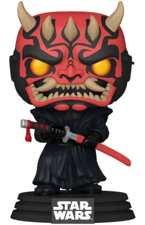 🔥🗡️ Funko Pop! Star Wars N°813 – Darth Maul (Dark Maul) Samurai – Star Wars 🔴🔥