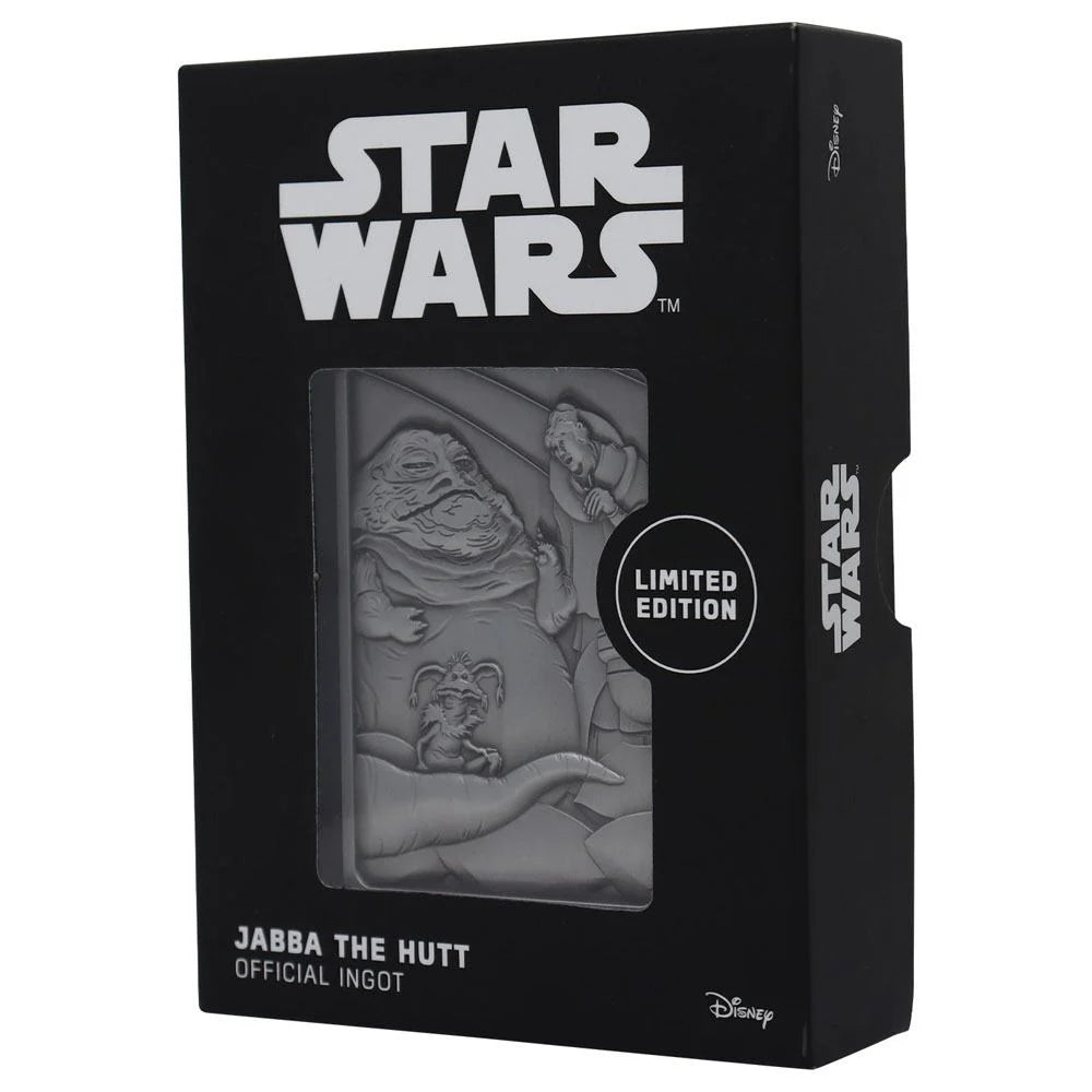 🌌🐌 Star Wars – Jabba the Hutt – lingot en métal collector édition limitée 🐌🌌