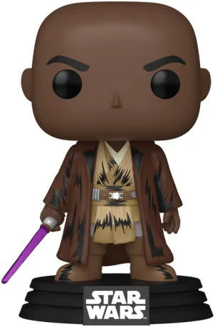 🟣⚔️ Funko Pop! Star Wars N°834 – Mace Windu (Maître Windu) – Star Wars (Retro Series) ⚔️🟣