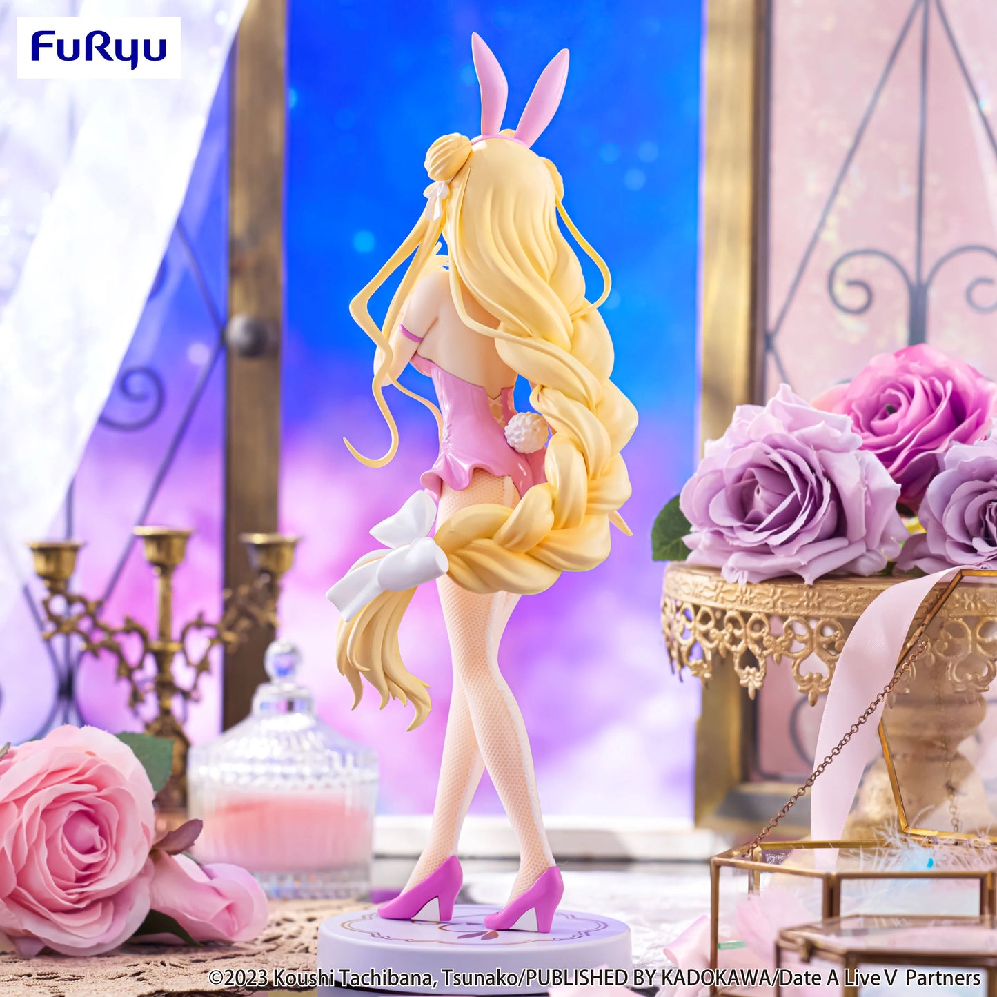 💖🐰 Statuette Date A Live V – Mukuro Hoshimiya – BiCute Bunnies – 27 cm – FuRyu 🐰💖