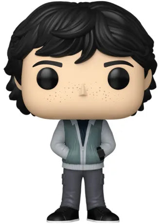 Funko Pop! Stranger Things – Mike Wheeler (N°1783). Figurine inspirée de la Saison 5, avec veste grise et talkie-walkie, parfaite pour les fans de la série.