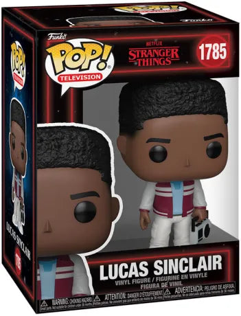 🔴📻 Funko Pop! N°1785 – Lucas Sinclair – Stranger Things 📻🔴