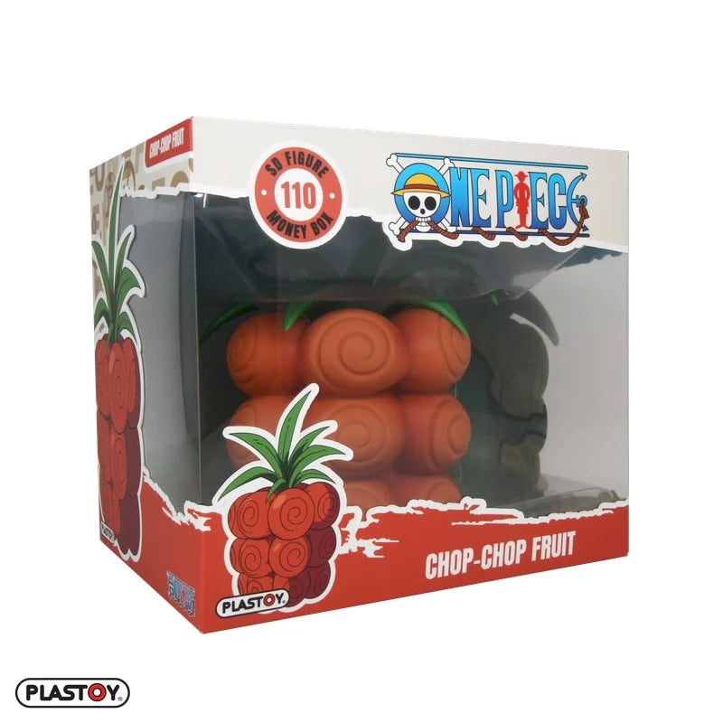 🍊🏴☠️ Tirelire Bara Bara no Mi (Fruit du Fragment) – One Piece – 14,5 cm 💰✨
