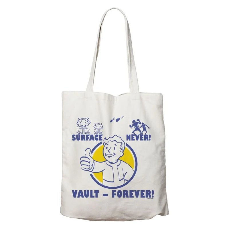💥🎮 Tote Bag Fallout – Vault Forever – Officiel ☢️🛍️