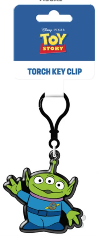 👽🔦 Toy Story – Alien – Bagclip lumineux 🔦👽