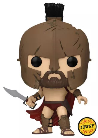 ⚔️🛡️ Funko Pop! N°1473 – Leonidas (Helmet) (Léonidas avec casque) – Chase – 300 – Warner Bros. 100th Anniversary 🛡️⚔️
