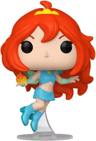 Funko Pop! Winx Club â Bloom (N°1907). Figurine de Bloom en lĂ©vitation, avec flamme magique et tenue bleue.