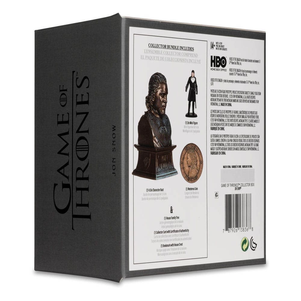 ⚔🐺 Game of Thrones – Collector Box Jon Snow – Édition Spéciale ⚔🐺