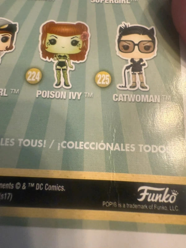 🌿🌹 Funko Pop! Heroes N°224 – Poison Ivy – DC Comics Bombshells 🌹🌿  PRODUIT RESCAPÉ