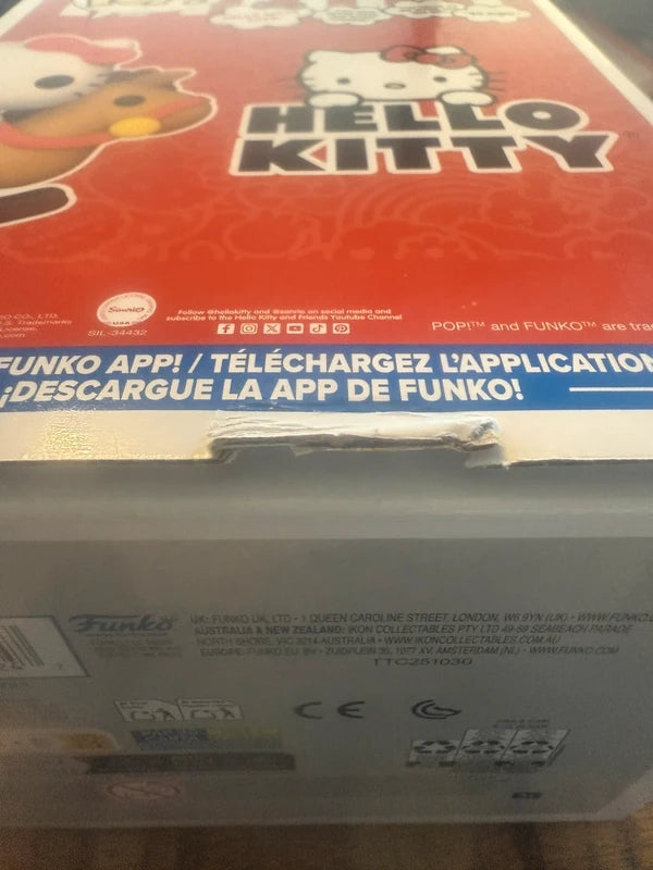 🎠🐱 Funko Pop! Hello Kitty N°134 – Hello Kitty on Rocking Horse (Hello Kitty sur cheval à bascule) – Sanrio 🐱🎠 PRODUIT RESCAPÉ