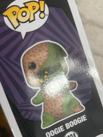 🎲🐛 Funko Pop! N°1634 – Oogie Boogie (Flocked) – Funko Exclusive – The Nightmare Before Christmas (L’Étrange Noël de Monsieur Jack) 🐛🎲  PRODUIT RESCAPÉ