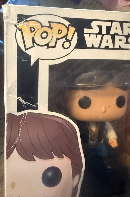 🌌🏅 Funko Pop! N°91 – Han Solo Ceremony (Han Solo en tenue de cérémonie) – 2016 Galactic Convention Exclusive – Star Wars: Episode IV – A New Hope (Star Wars : Épisode IV – Un nouvel espoir) 🏅🌌 PRODUIT RESCAPÉ