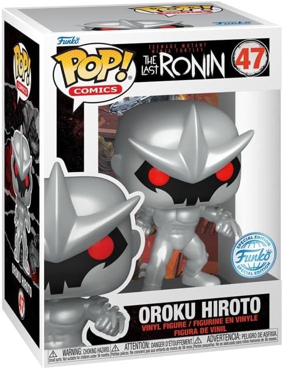 🥷⚔️ Funko Pop! Comics N°47 – Oroku Hiroto – Teenage Mutant Ninja Turtles: The Last Ronin – Funko Special Edition ⚔️🥷