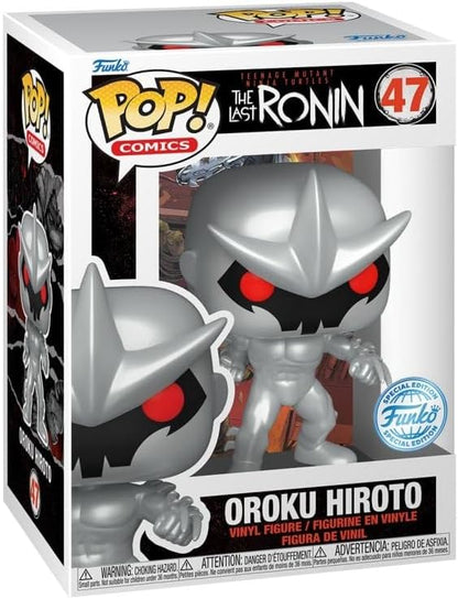 🥷⚔️ Funko Pop! Comics N°47 – Oroku Hiroto – Teenage Mutant Ninja Turtles: The Last Ronin – Funko Special Edition ⚔️🥷