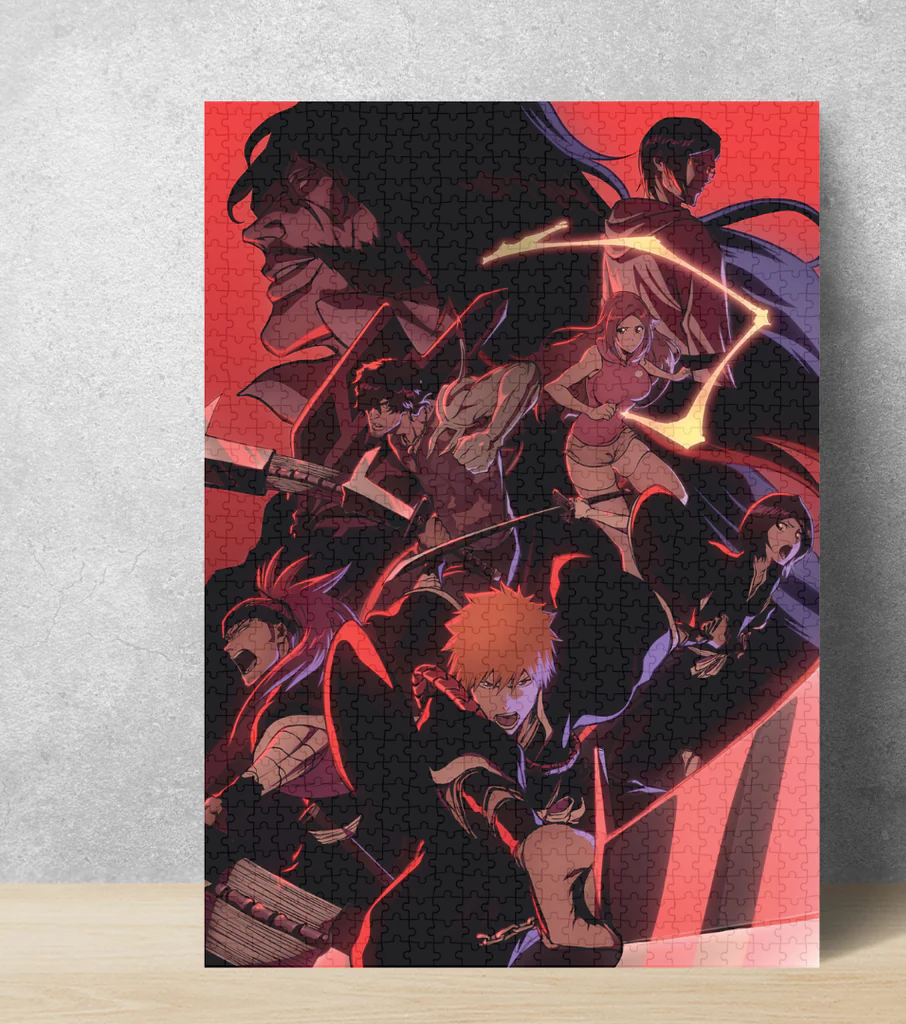 🧩 Puzzle Collector – Bleach (Guerre des Quincy) – 1000 pièces + Poster – 48 x 68 cm 🧩