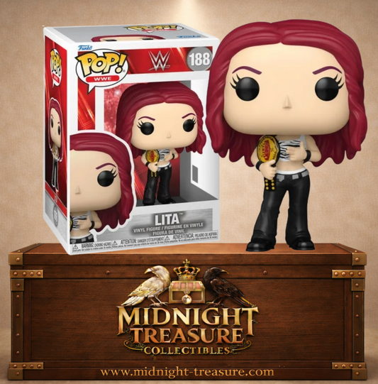 🔥👑 Funko Pop! WWE N°188 – Lita – WWE 👑🔥
