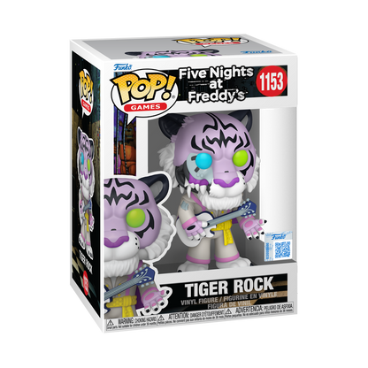 🐯🎸 Funko Pop! Games N°1153 – Tiger Rock – Exclusive – Five Nights at Freddy’s 🎸🐯