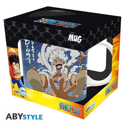 🏴‍☠️🔥 Mug One Piece – Monkey D. Luffy Nika – 320 ml – ABYstyle 🔥🏴‍☠️