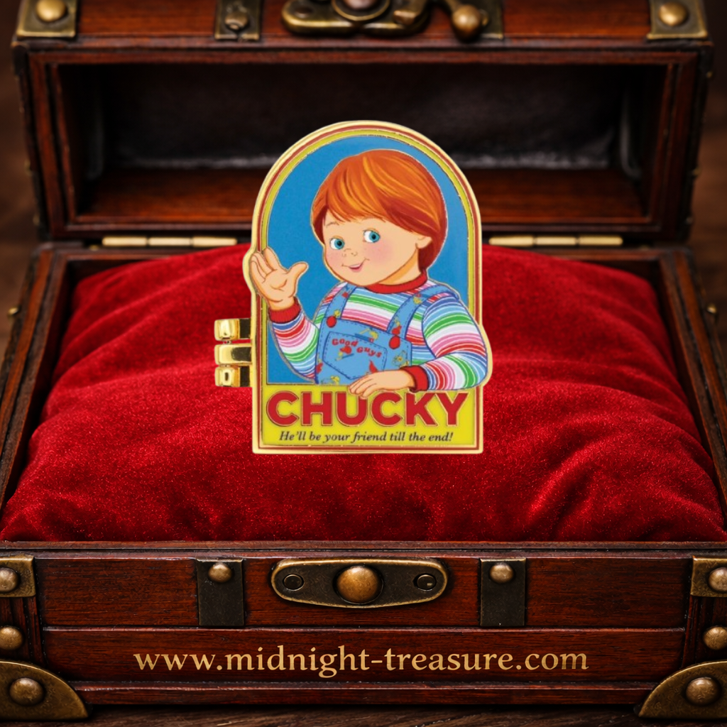 🔪😈 CHUCKY – Pin's Édition Limitée à Charnière (5 000 ex.) 😈🔪
