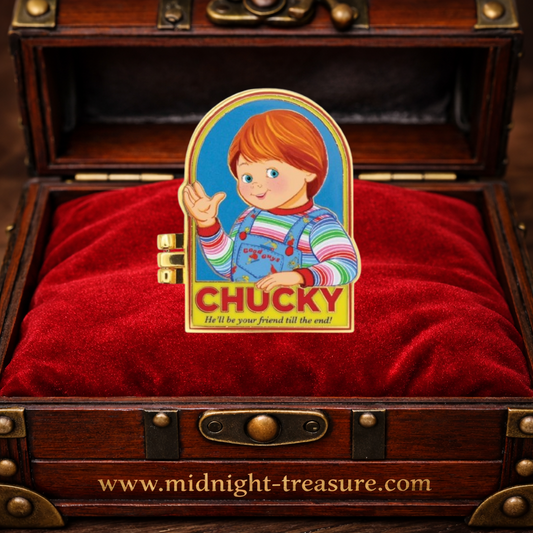 🔪😈 CHUCKY – Pin's Édition Limitée à Charnière (5 000 ex.) 😈🔪
