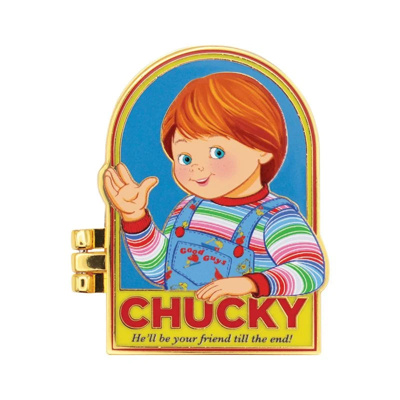 🔪😈 CHUCKY – Pin's Édition Limitée à Charnière (5 000 ex.) 😈🔪