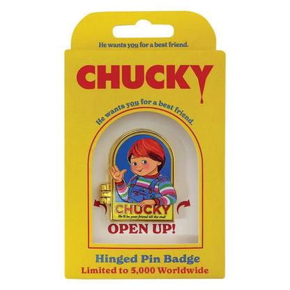 🔪😈 CHUCKY – Pin's Édition Limitée à Charnière (5 000 ex.) 😈🔪