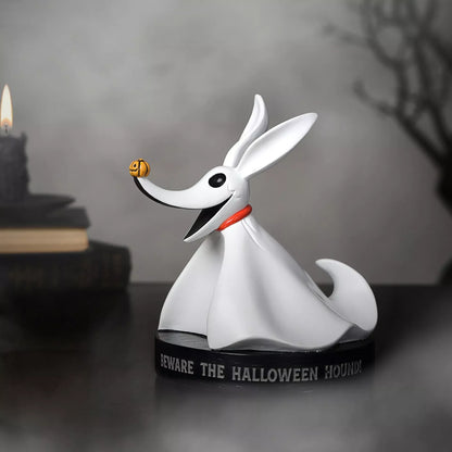 🎃👻 Figurine L’Étrange Noël de Mr Jack – Zero – 15,5 cm – Disney 👻🎃