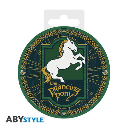 🍺🐴 Dessous de Verre – Le Seigneur des Anneaux – Le Poney Fringant 🐴🍺