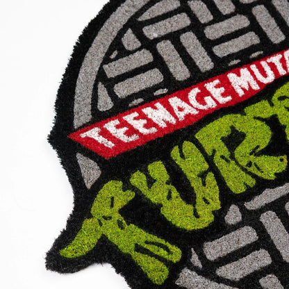 🐢🍕 Paillasson Rond – Les Tortues Ninja (Teenage Mutant Ninja Turtles) 🥷🟢