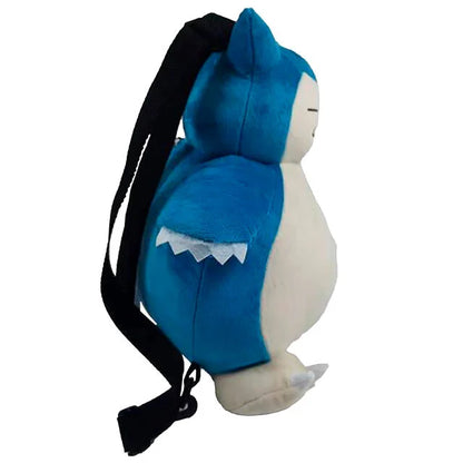 🟦 Sac à dos Peluche – Ronflex – Pokémon – 35 cm 🟦