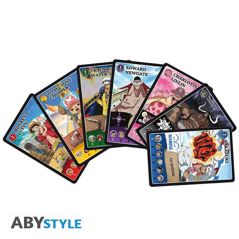 🏴‍☠️🃏 One Piece – Jeu de 7 familles – 42 cartes 🃏🏴‍☠️