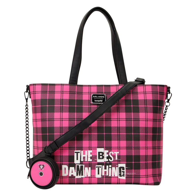 🎸🖤 Tote Bag Loungefly – Avril Lavigne – The Best Damn Thing 🖤🎸