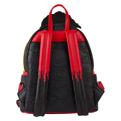 🔪🎒 Mini Sac à Dos Loungefly – Chucky – Jack In The Box – 22,8 x 26,6 x 11,4 cm 🩸🤡