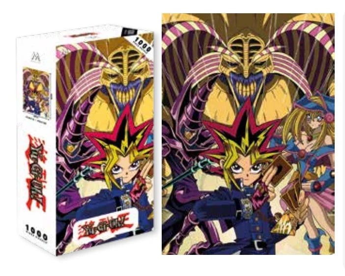 🧩 Puzzle Collector – Yu-Gi-Oh! – Duel Monsters – 1000 pièces + Poster – 48 x 68 cm 🧩