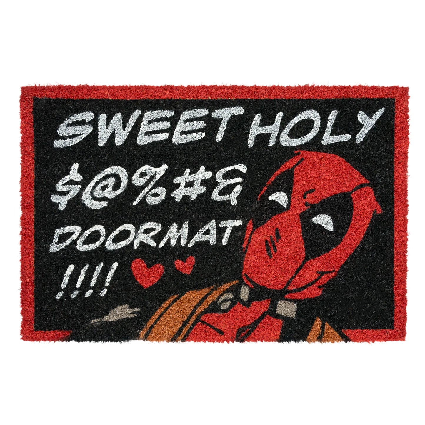 ❤️🖤 Paillasson Deadpool – Sweet Holy Doormat – Marvel ❤️🖤