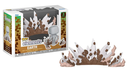 🪨🌍 Funko Pop! Elements – Earth – Diorama Accessory (3 PCS) 🌍🪨