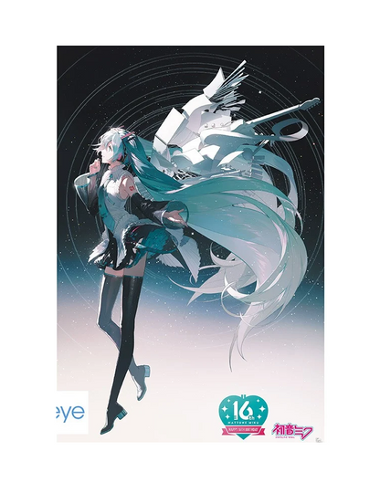 🎤✨ Hatsune Miku – Happy 16th Birthday – Poster 91,5 x 61 cm ✨🎤