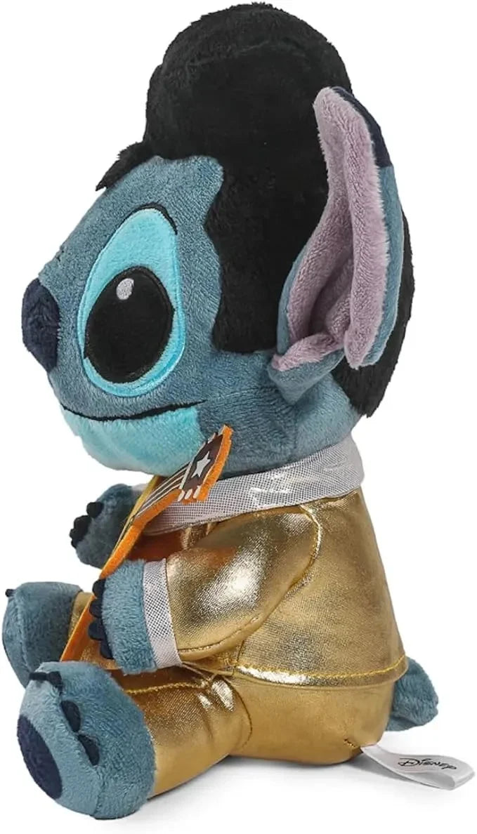 🎸✨ Peluche Stitch – Elvis Gold – Kidrobot – 25 cm ✨🎸