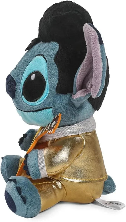 🎸✨ Peluche Stitch – Elvis Gold – Kidrobot – 25 cm ✨🎸
