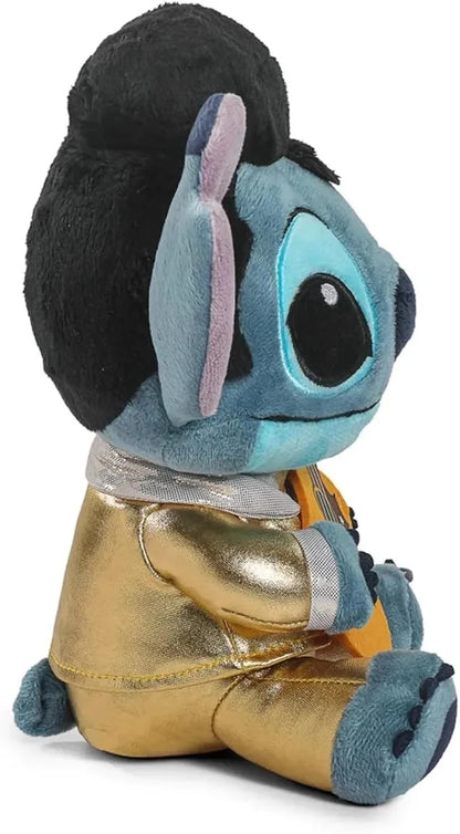 🎸✨ Peluche Stitch – Elvis Gold – Kidrobot – 25 cm ✨🎸