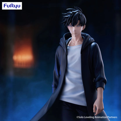 ⚔️🖤 Figurine Sung Jinwoo – Trio-Try-iT – Solo Leveling – 24 cm 🖤⚔️