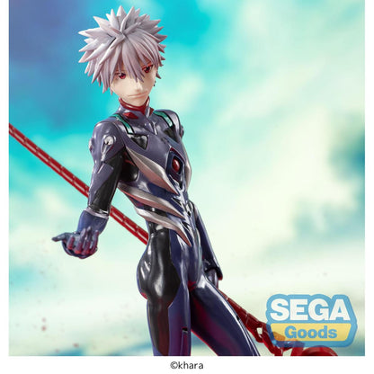 🌌🔱 Figurine Evangelion 3.0+1.0 – Kaworu Nagisa – Luminasta – 21 cm – SEGA 🔱🌌