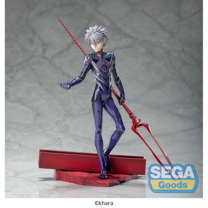 🌌🔱 Figurine Evangelion 3.0+1.0 – Kaworu Nagisa – Luminasta – 21 cm – SEGA 🔱🌌
