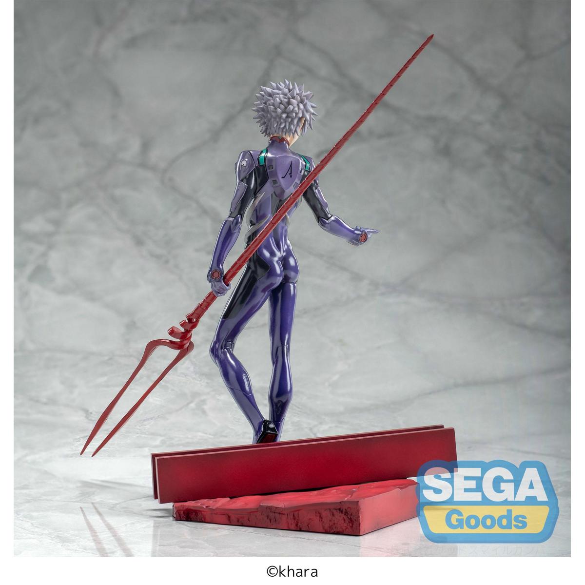 🌌🔱 Figurine Evangelion 3.0+1.0 – Kaworu Nagisa – Luminasta – 21 cm – SEGA 🔱🌌