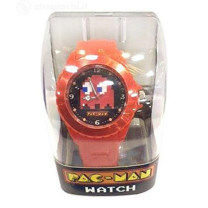 👻⌚ Pac-Man – Red Ghost – Montre analogique rouge ⌚👻